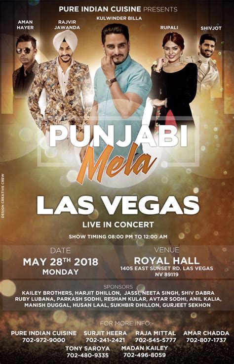 Buy <b>tickets</b> for the upcoming Punjabievents, live music <b>concerts</b>, DJ night party, comedy, dance performance, festivals and more of your favorite <b>events</b> near you. . Punjabi concerts california